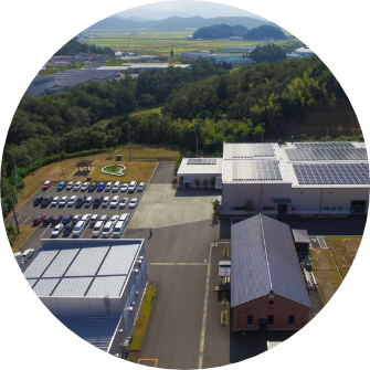 兵庫県 ばね製造工場の風景